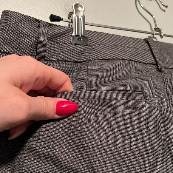 Banana Republic Women's Brown Martin Fit Straight Leg Trouser Pants Size 6 Long - Picture 4 of 7